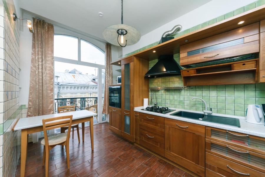 Apartment On Mala Zhytomyrska Street 17 Київ Екстер'єр фото